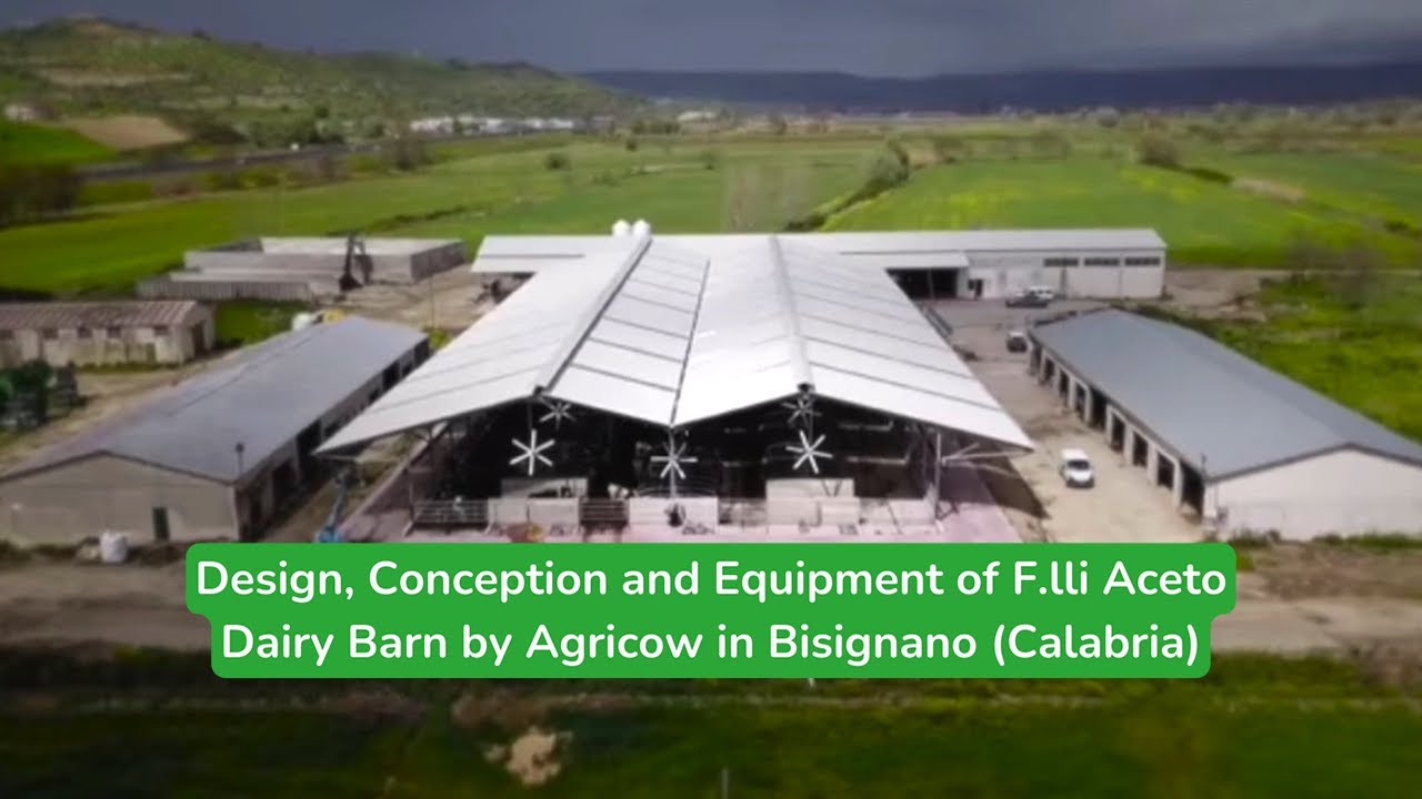 Design, Conception and Equipment of F.lli Aceto Dairy Barn by Agricow in Bisignano (Calabria)