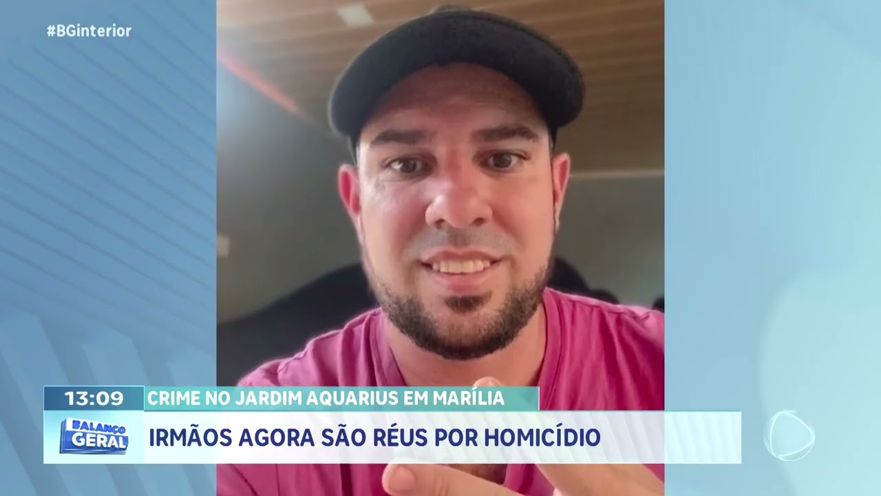 Crime no Jardim Aquarius em Marília: irmãos agora são réus por homicídio