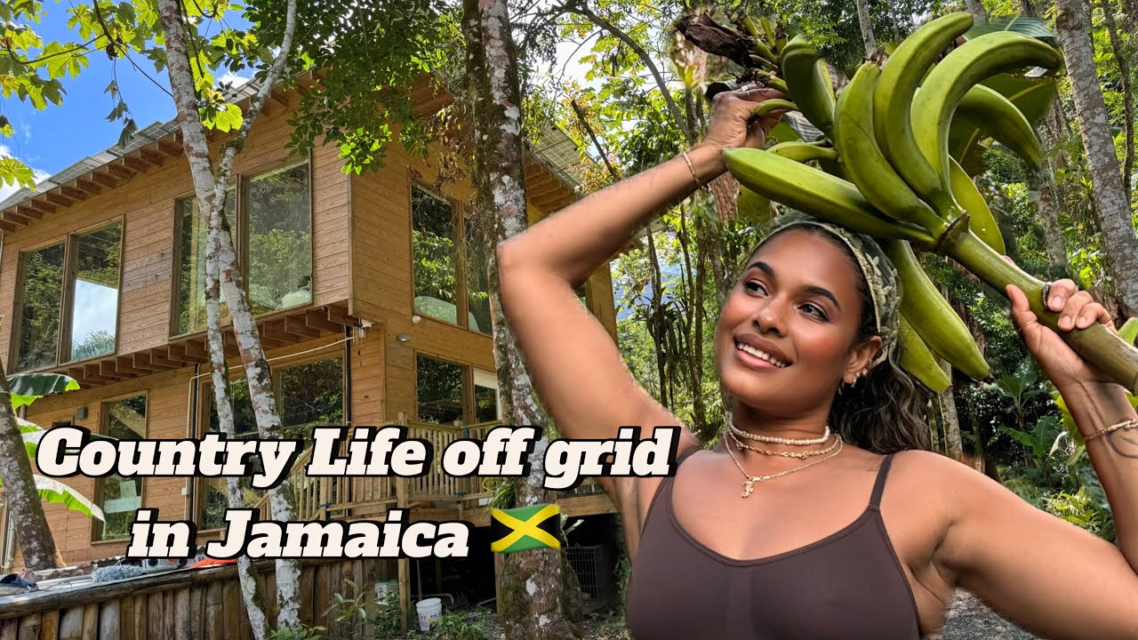 Country life off grid in Jamaica 🇯🇲