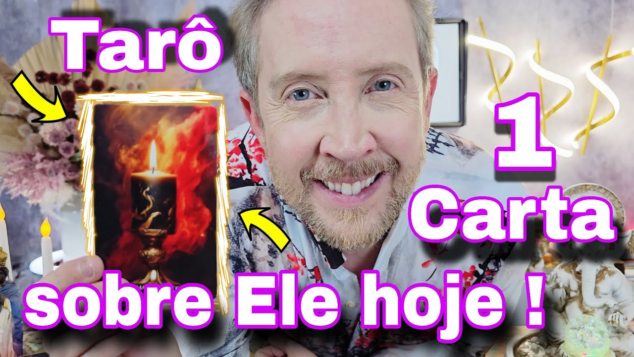 1 CARTA SOBRE ELE HOJE ! QUAL A ENERGIA DELE HOJE EM RELAÇÃO A VOCÊ?rei do oráculo hoje,bubatarohoje