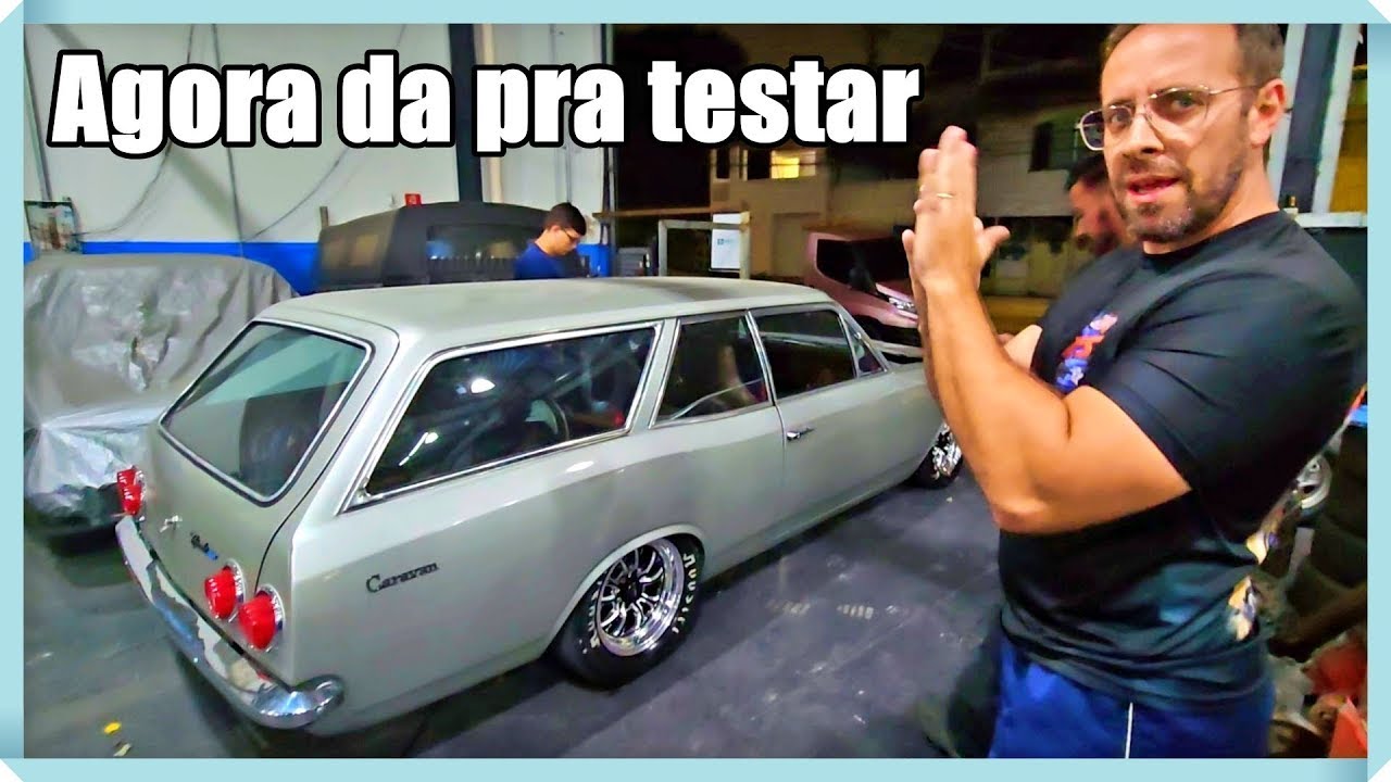 Primeiro teste da Caravan do Alemão | Pitstop que esticou  serviços a mais ...ate a roda usinamos !