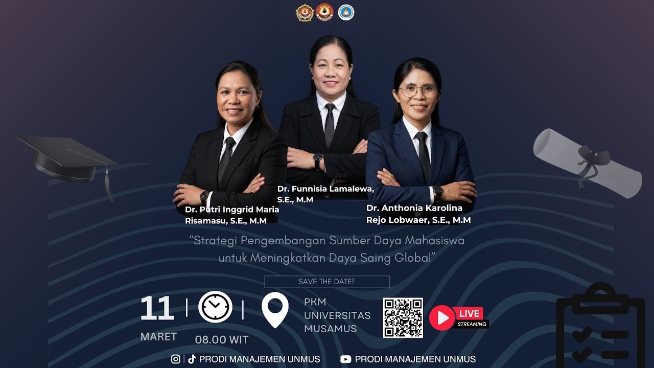 TALKSHOW Strategi Pengembangan Sumber Daya Mahasiswa untuk Meningkatkan Daya Saing Global