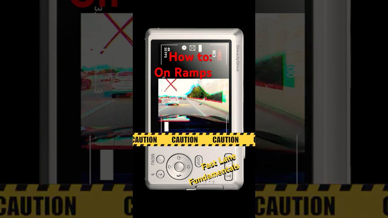 How to: ON-RAMP FUNDAMENTALS #dashcam #gridlock #lanechange #carshorts