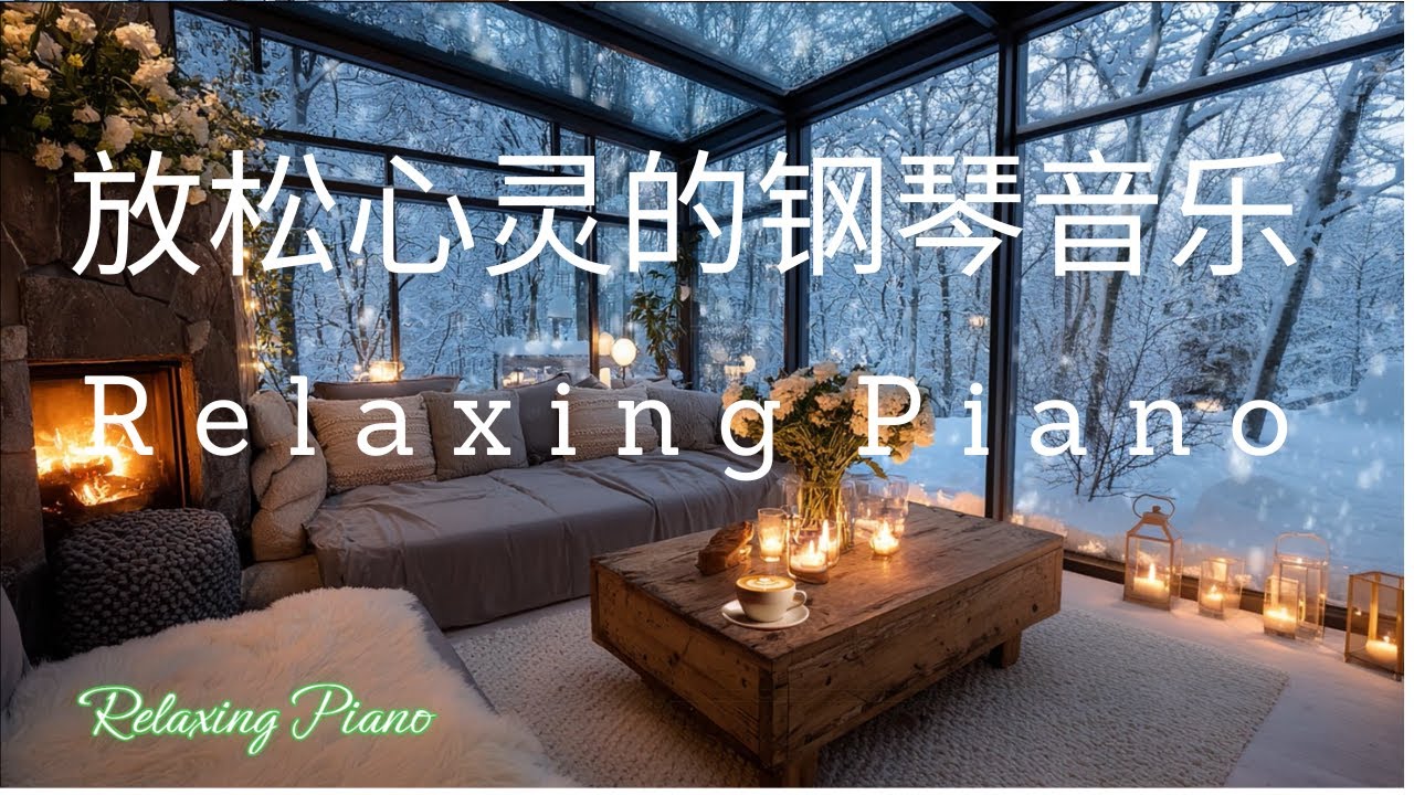 点击1小时钢琴舒缓旋律，陪你度过宁静时光🎵 Piano Music for Stress Relief & Relaxation