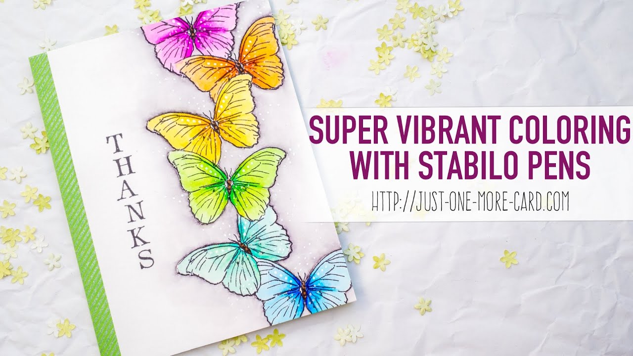 Coloring With Stabilo Pens   Introduction