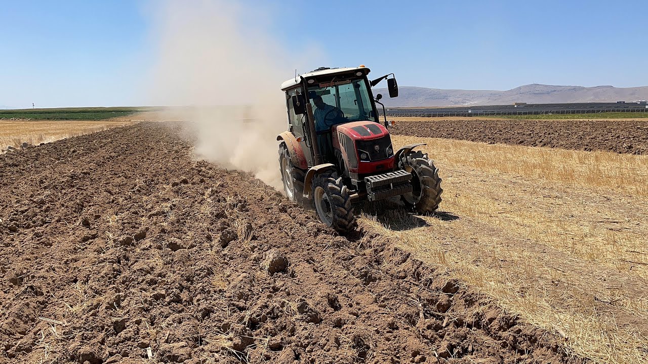 YENİ TRAKTÖRÜMÜN İLK NADASI ERKUNT SERVET 85 LÜKS