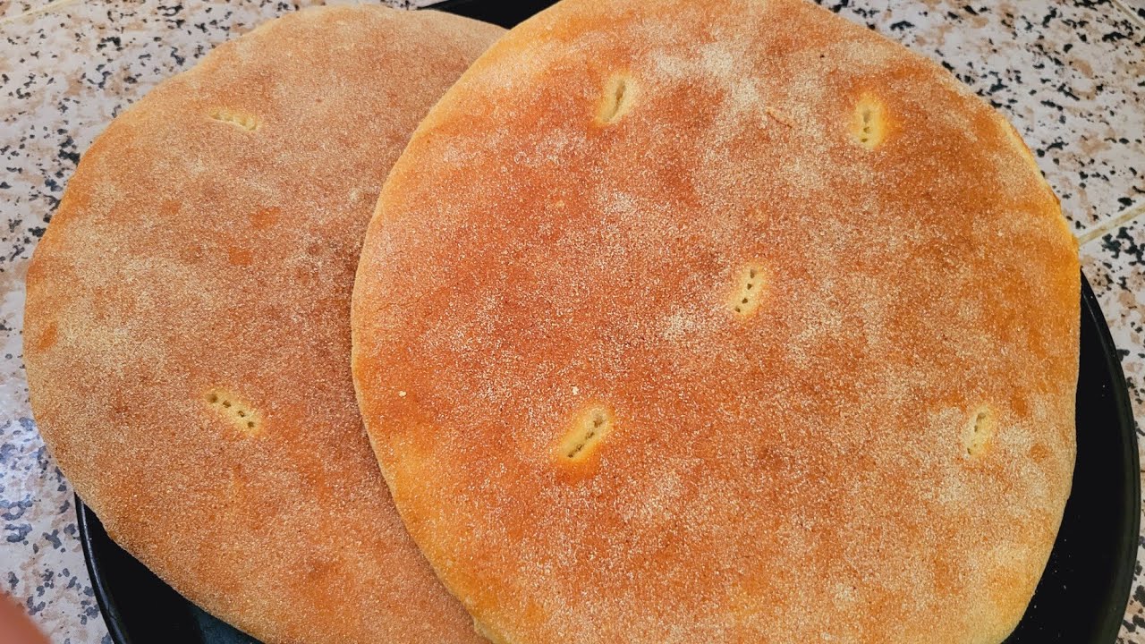 خبز الدار بالفينو بدون دلك أو عجن 👍 كيجي رائع و مفشفش بدون مجهود صحي يستحق التجربة ❤