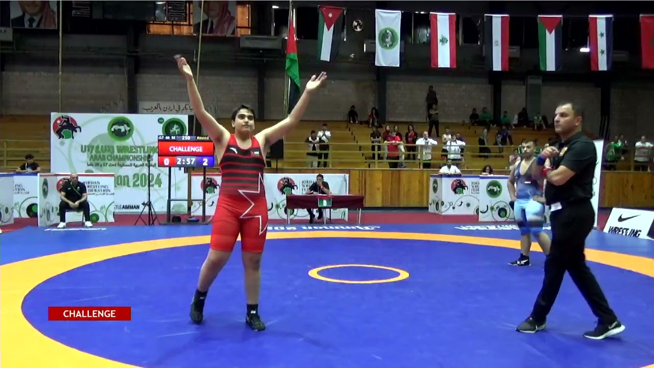 Abdalhadi Riad Mahmoud AL MUGRABI JOR vs  Omar KAZZARA SYR Round 1 GR 92 kg