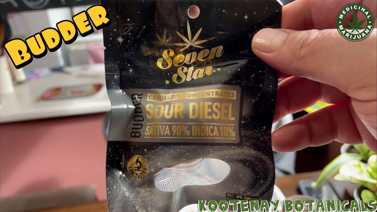 Cigrit & Donna Review &ldquo;Seven Star&rdquo; (Sour Diesel - Budder) From Kootenay Botanicals