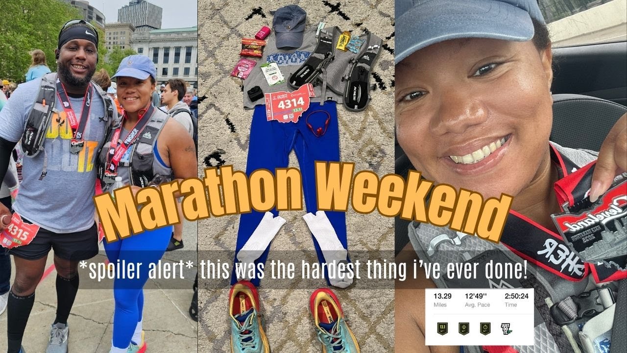 I Ran A Half Marathon...As A Beginner Runner | Marathon Weekend, Expo, Race Day