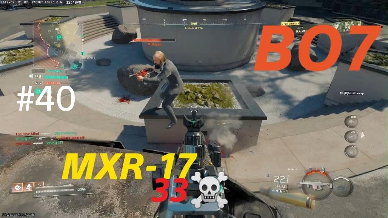 Call of Duty BO7- MXR-17 gameplay on RAID (No Commentary)
