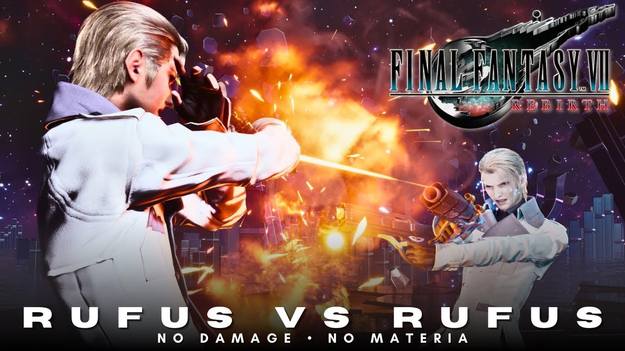 Rufus vs Rufus (No Materia, No Damage)