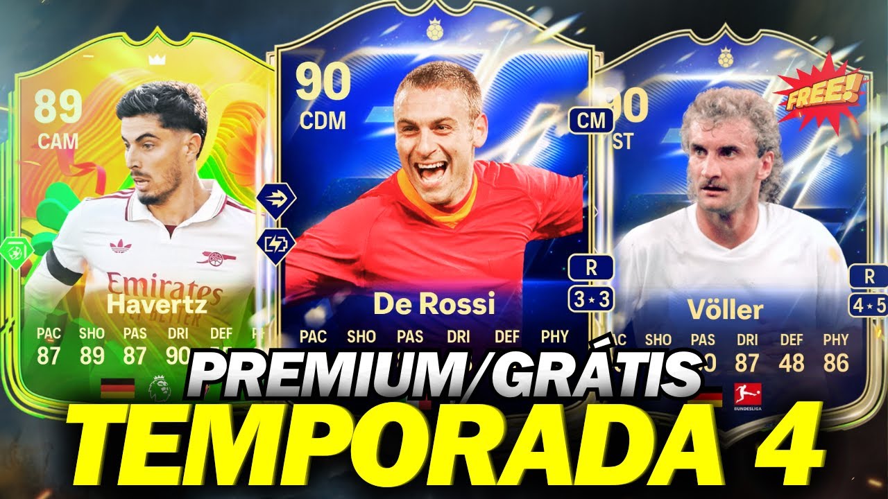🚨 TEMPORADA 4 CHEGOU INSANA 🚀JOGADORES, MUITOS PACKS, EVOS GR&Aacute;TIS E MUITO MAIS FC 26!