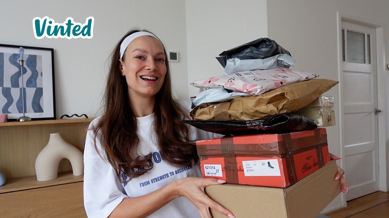 Vinted unboxing + zo een smerig pakket :( | Aimée van der Pijl
