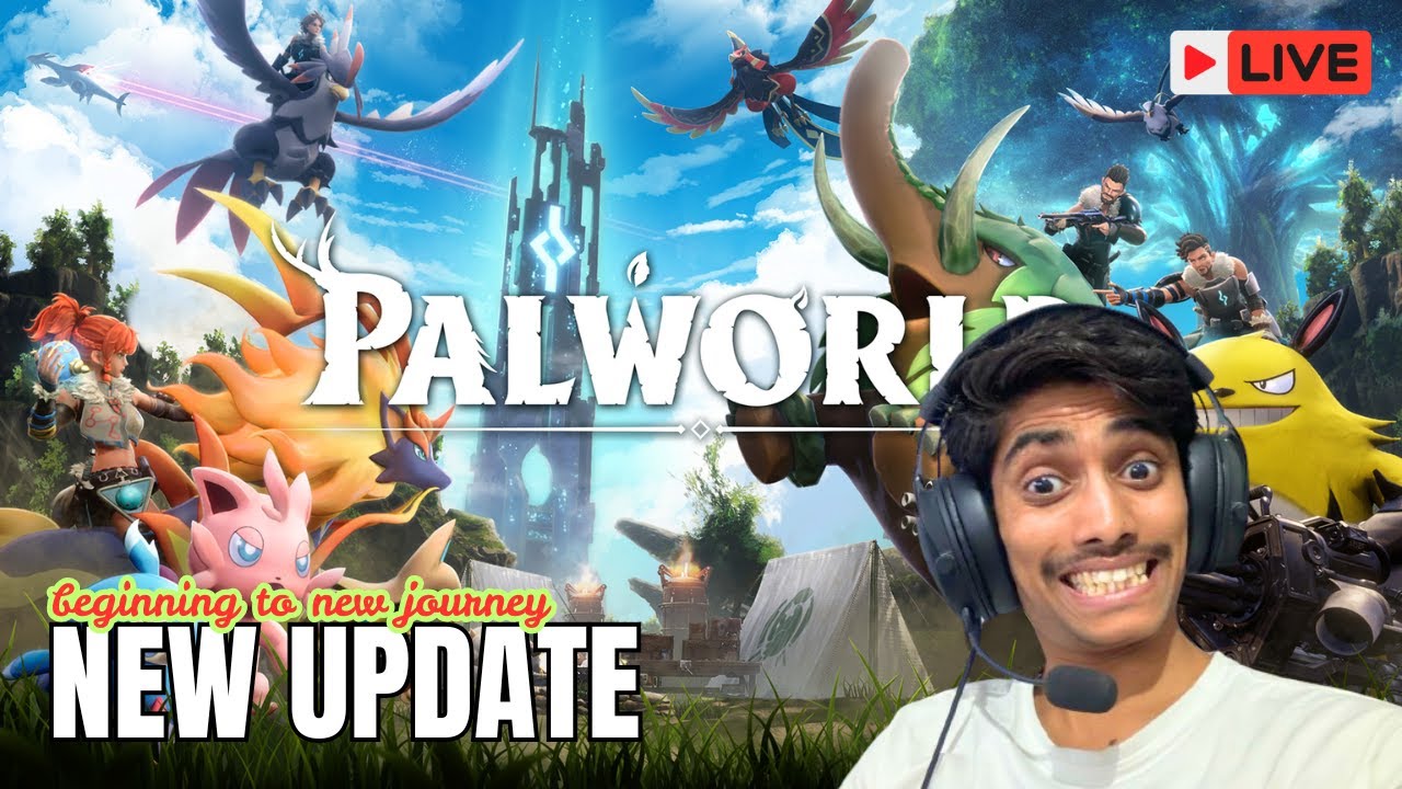 Beginning to NEW journey in Palworld | Update | LIVE