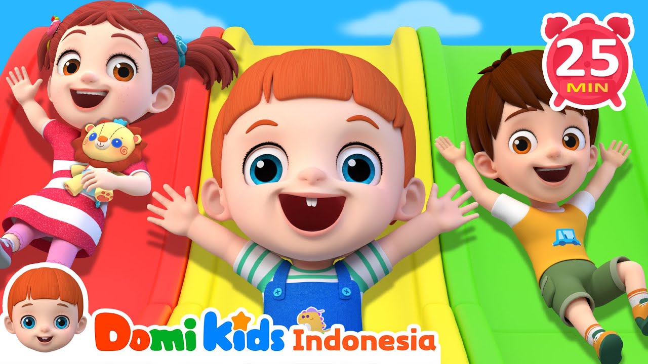 Lagu Taman Bermain | Domi Kids Kumpulan Lagu Pesta Anak-anak | Cerita & Lagu Anak-anak