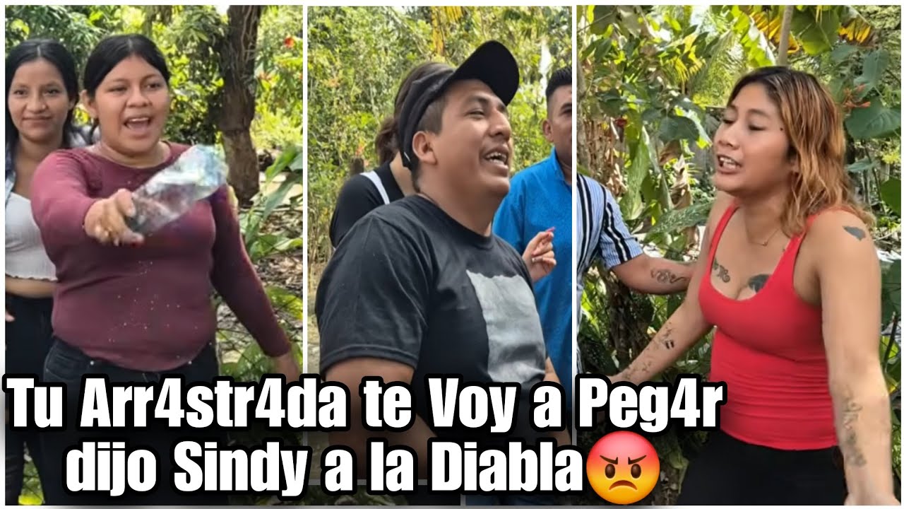 Sindy aún le p.ele4 la pal0m4 a Tacha/mira el pro.bl3m0n que hicie.rón con la Di.abla