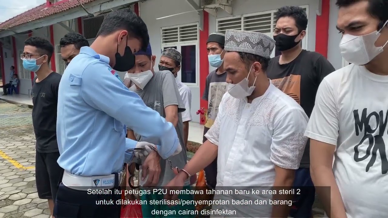 Proses Penerimaan Tahanan Di Rumah Tahanan Kelas l Bandar Lampung