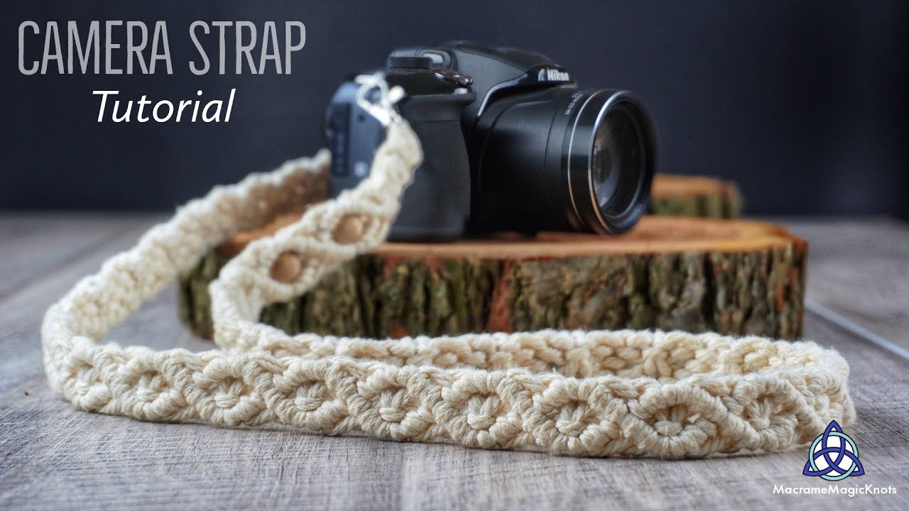 UNIQUE Camera Strap DIY | Macrame Tutorial