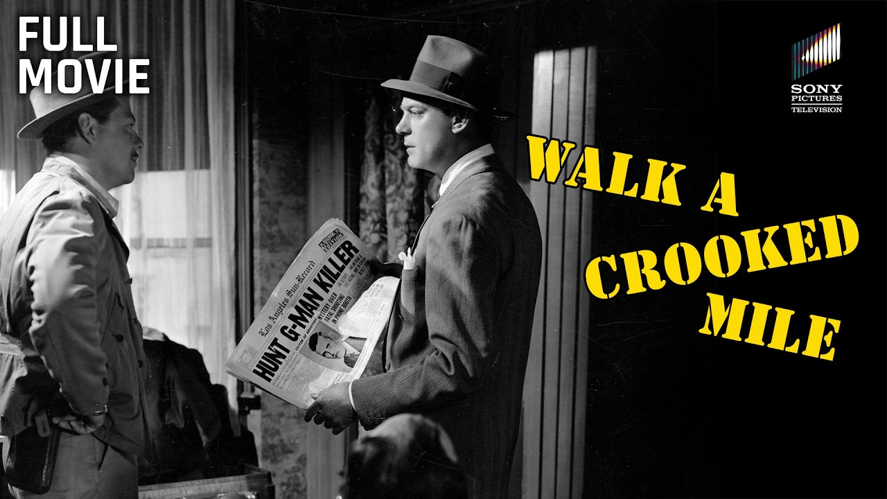 Walk a Crooked Mile | Full Movie | Starring Dennis O'Keefe, Louis Hayward & Louise Allbritton
