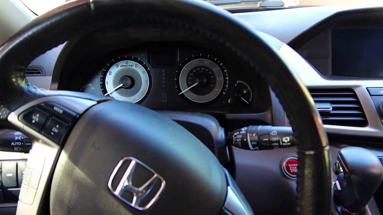 2016 Honda Odyssey Reset Oil/ Service Light (Maintenance Minder)