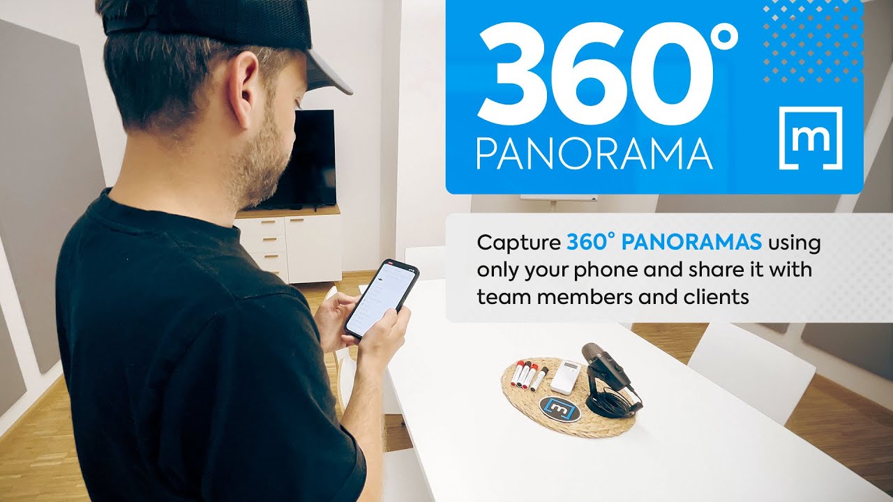 Capture 360&deg; Virtual Tours with Your Smartphone or Tablet