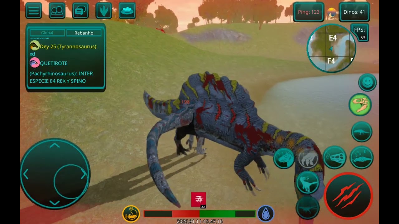Jogando de megaraptor no [tci]