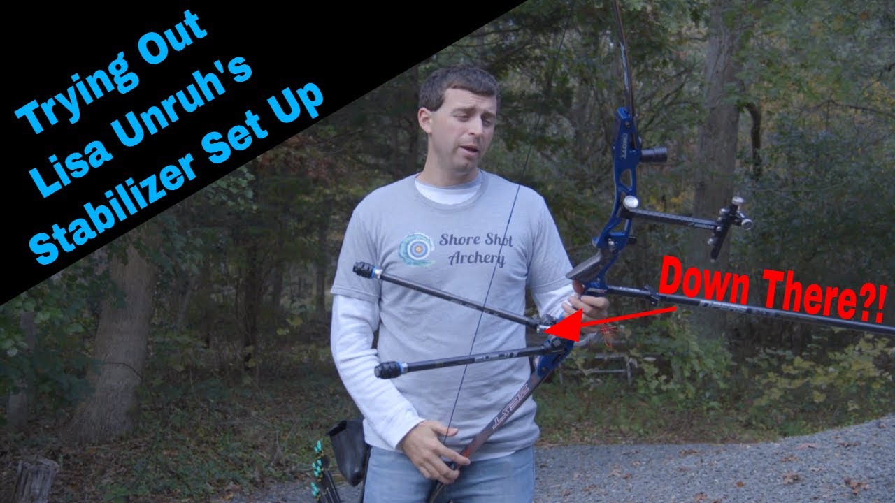 Trying Out Olympic Medalist Lisa Unruh's Stabilizer Set Up
