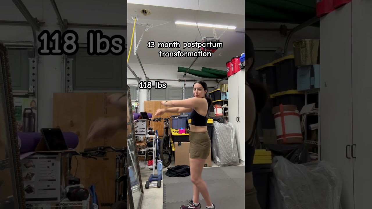Postpartum transformation #transformation #weightloss #fitnessmotivation #motivation #postpartum