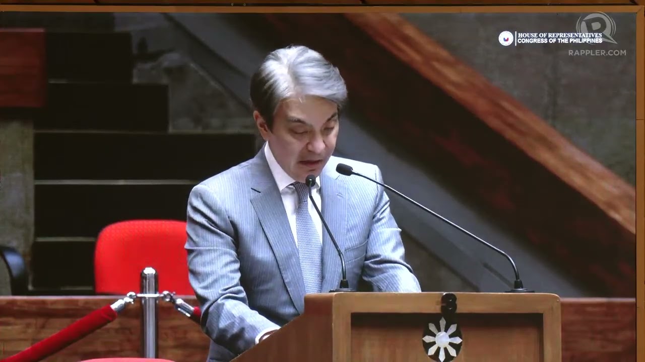 Tiangco explains impeachment vote: 'It's hard to vote yes'