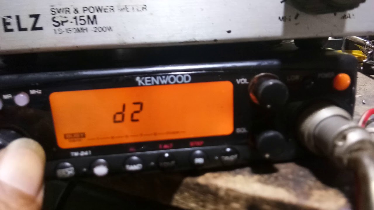 Tes kenwood TM 241A