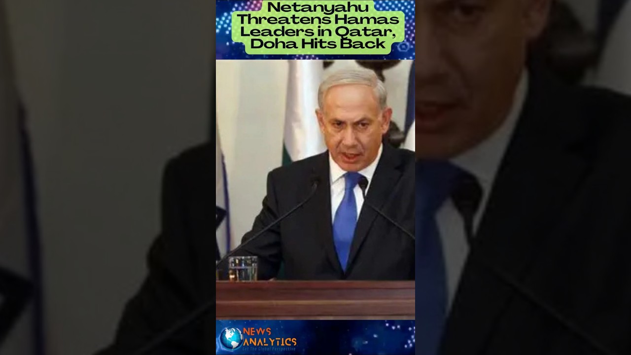 Netanyahu Threatens Hamas  #Netanyahu #Israel #Hamas #Qatar #MiddleEast