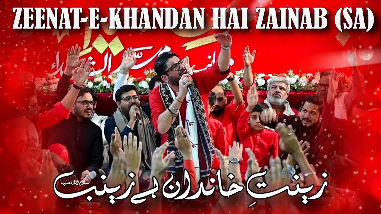 Zeenat e Khandan Hai Zainab (as) | Mir Hasan Mir New Manqabat Bibi Zainab (ss) 2025 || IRC IB KHI