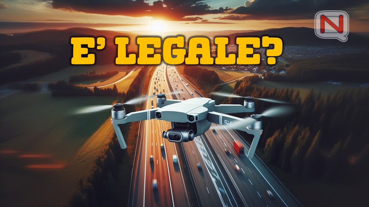 Sorvolare con il drone strade e autostrade: è legale? EASA spiega come fare