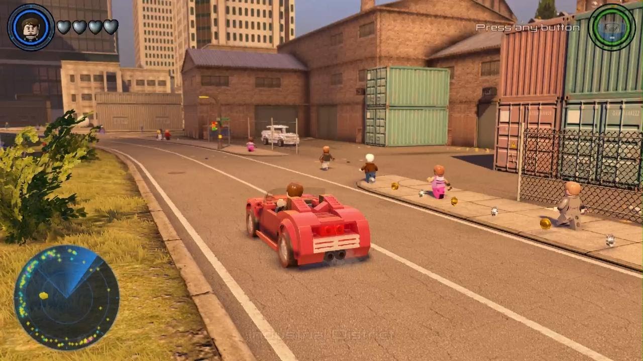 LEGO MARVEL's Avengers - Driving Stark's Sportscar