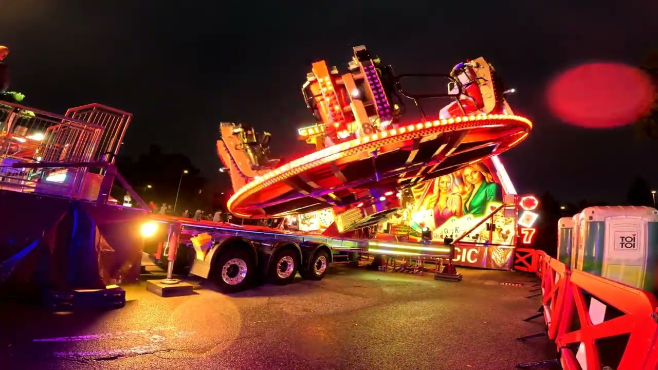 Dny Města Kladna 2025 atrakce THE MAGIC - off ride