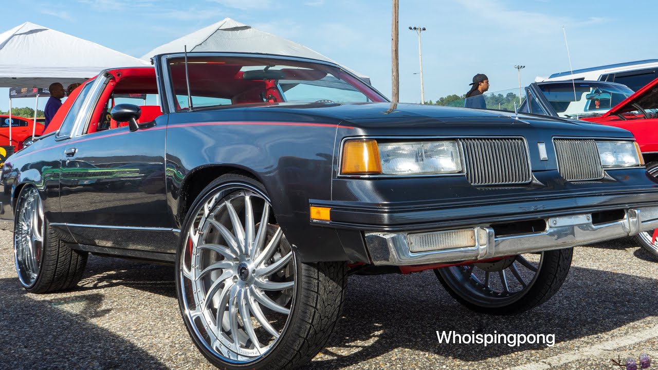 Freak Nik 2K23 CARSHOW  (Montgomery, Alabama) HANGOUT BIG RIMS / AMAZING WHIPZ CANDY PAINT PT2
