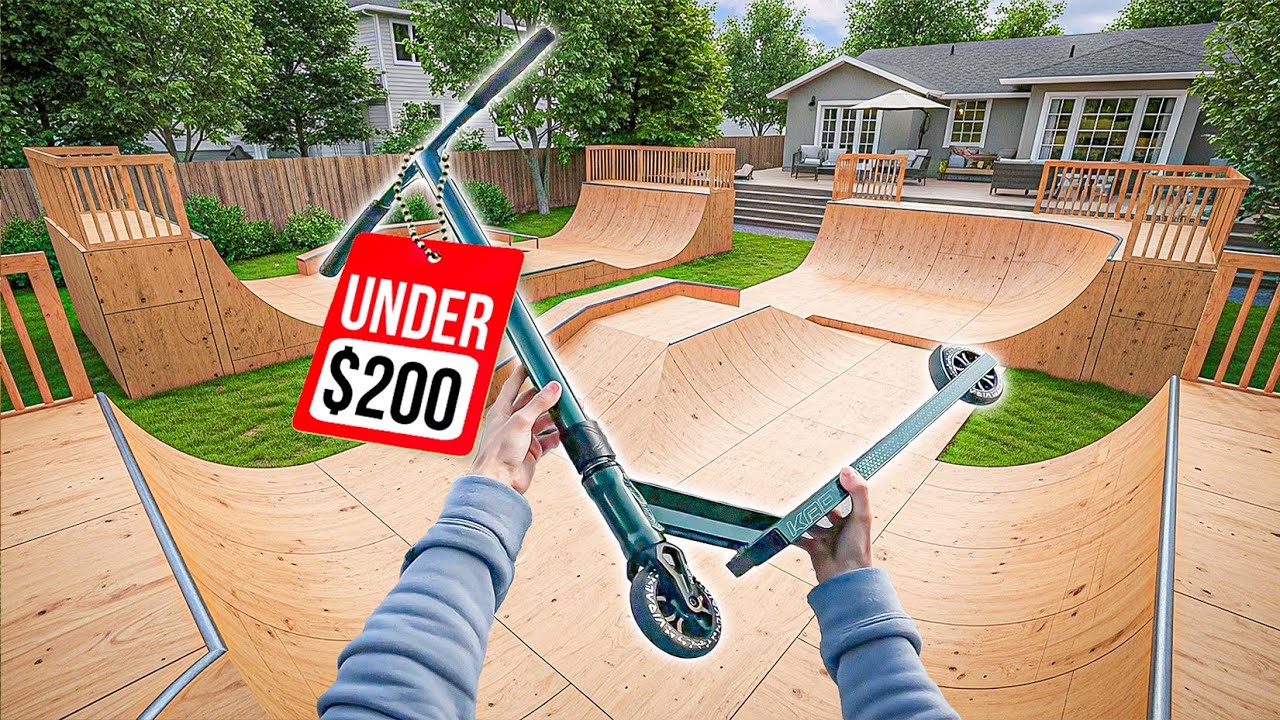 Лучший трюковый самокат до 200 долларов! 🤯🛴 Роман Деллапена