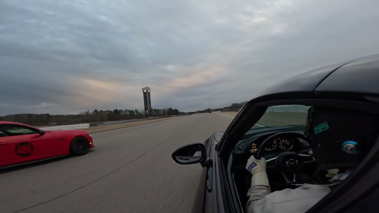 Barber Motorsports Park: Track Day 1 - Session 5 - 2024 ND Miata (January 2026) : GoPro Footage