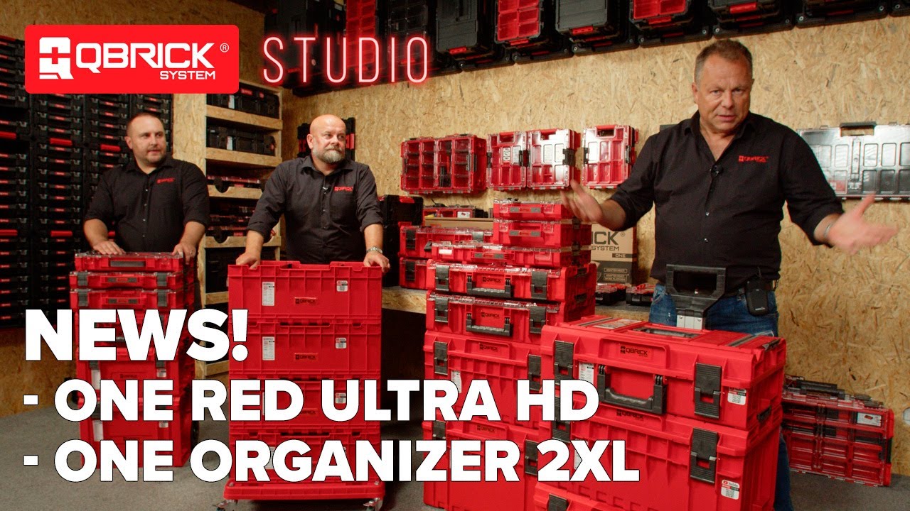 NOWOŚĆ - ONE RED Ultra HD i ONE Organizer 2XL - QBRICK STUDIO - odcinek 106