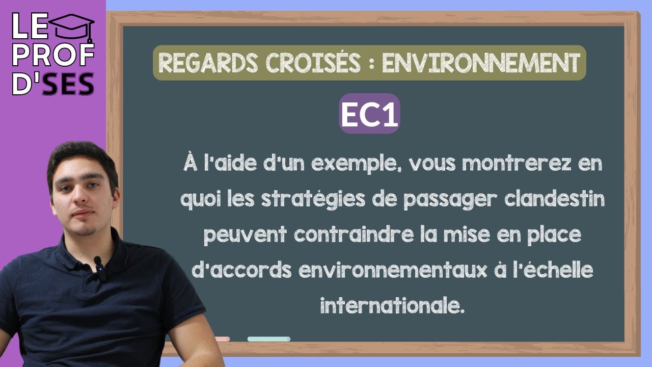 [BAC] EC1 corrigée - Les stratégies de passager clandestin et les accords environnementaux
