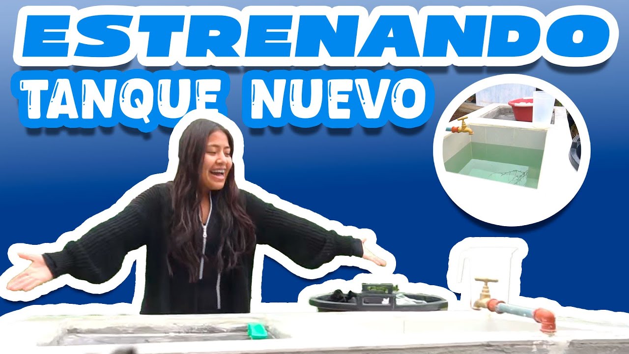 ¡Estrenamos tanque de lavado! Mira cómo quedó 💦🧼| ELVIA MAJI