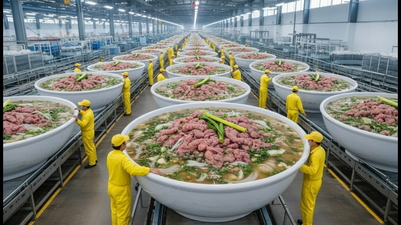 You’ve Never Seen How Pho Is Really Made | Inside the Pho Factory