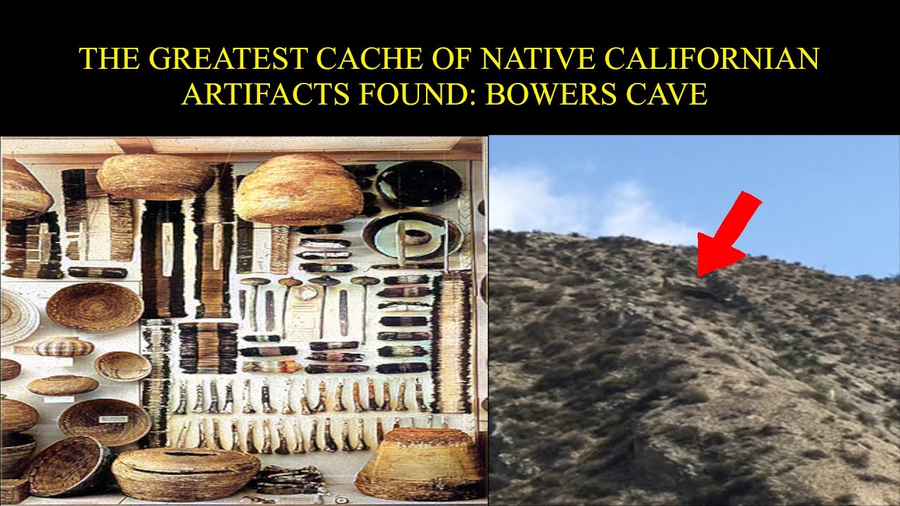 The Greatest Cache of California Native Artifacts Found - Bowers Cave