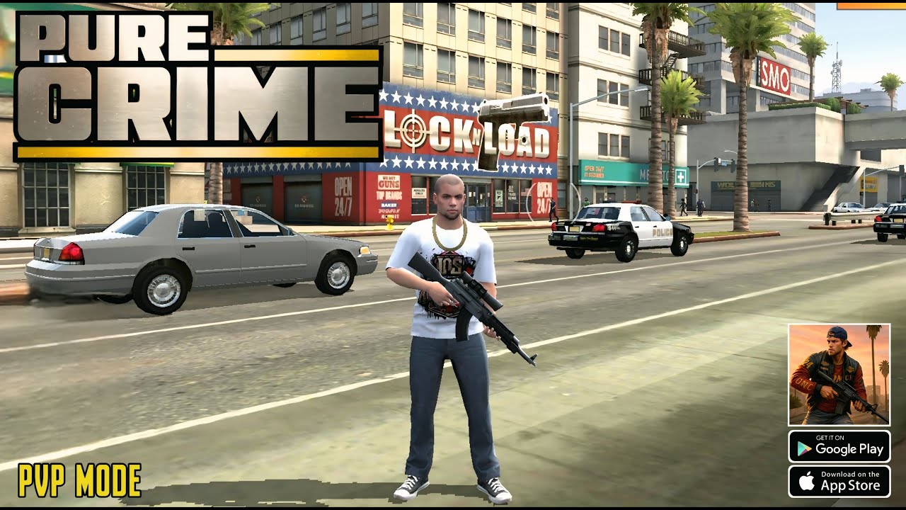 Pure Crime: Gangster Shooting (New Update: PVP Mode, New Missions &...) Android Gameplay