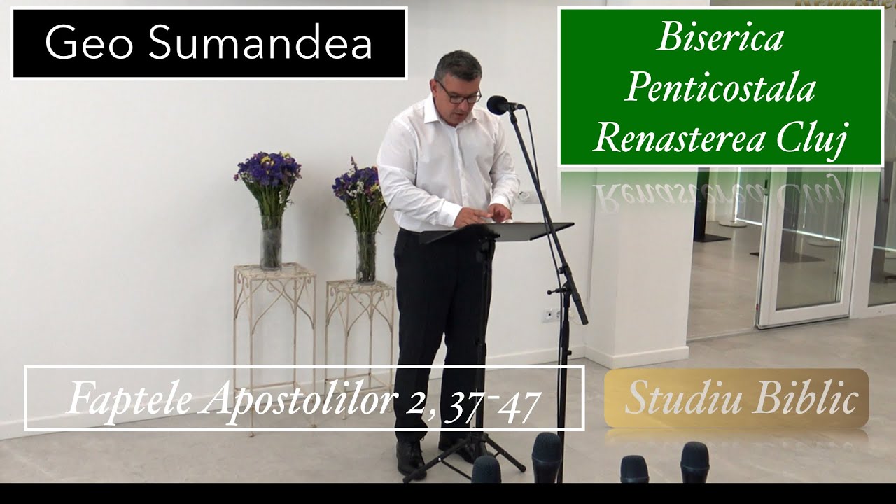 Geo Sumandea, Faptele Apostolilor 2