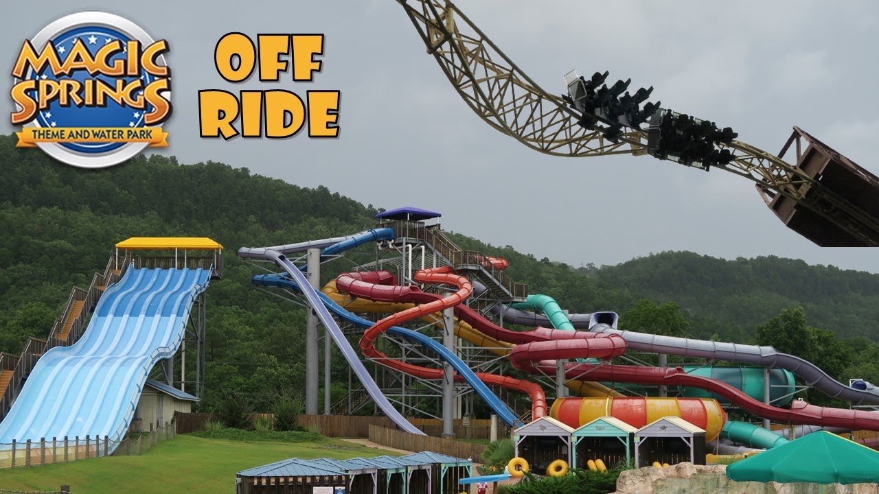Magic Springs Off-Ride Footage, Largest Amusement Park in Arkansas | Non-Copyright