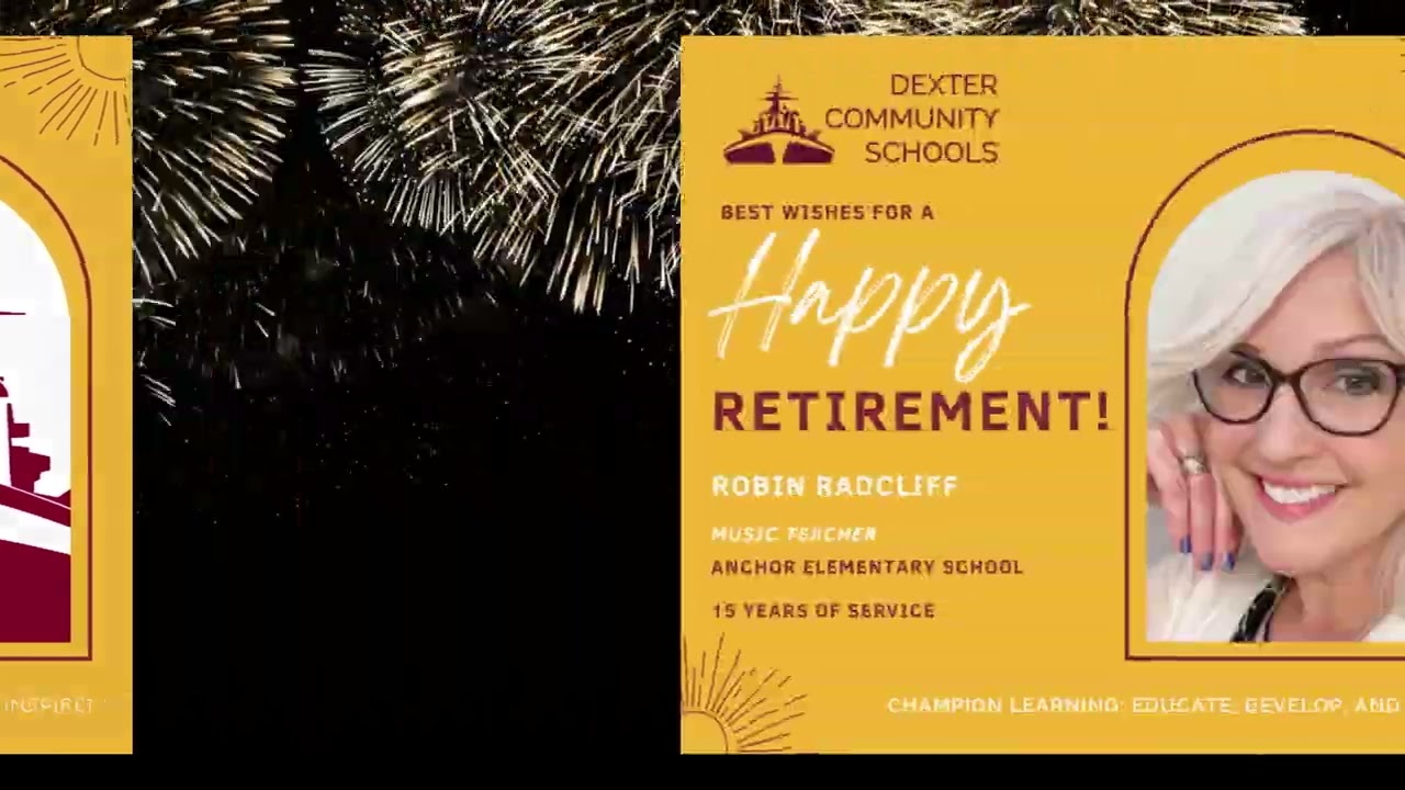 Dexter Schools 2023 Retirement Video
