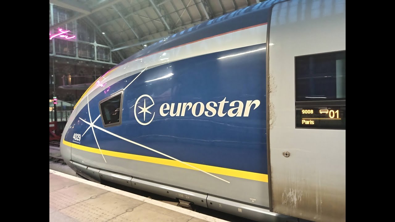 London to Paris by Eurostar E320 