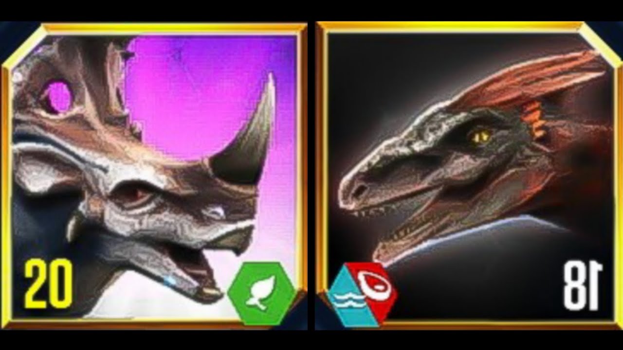 SPINOCERATOPS VS DOMINION PYRORAPTOR - Jurassic World The Game (EP-1043)